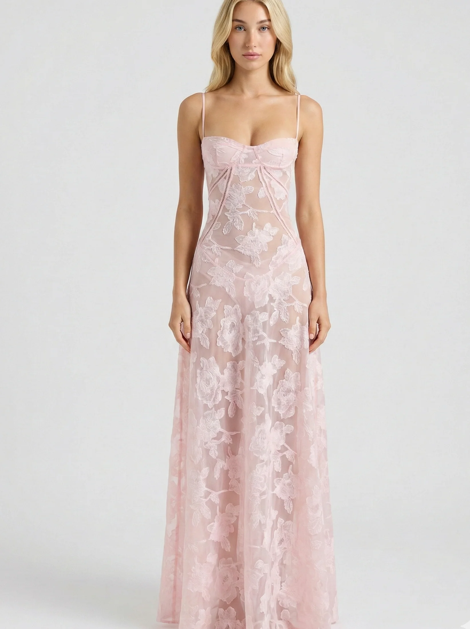 Lace Maxi Dress – Romantic Elegant Occasion Dress for Women