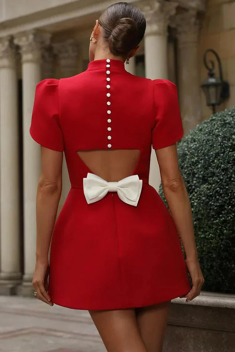 Cute Cocktail Mini Dress - Image 8