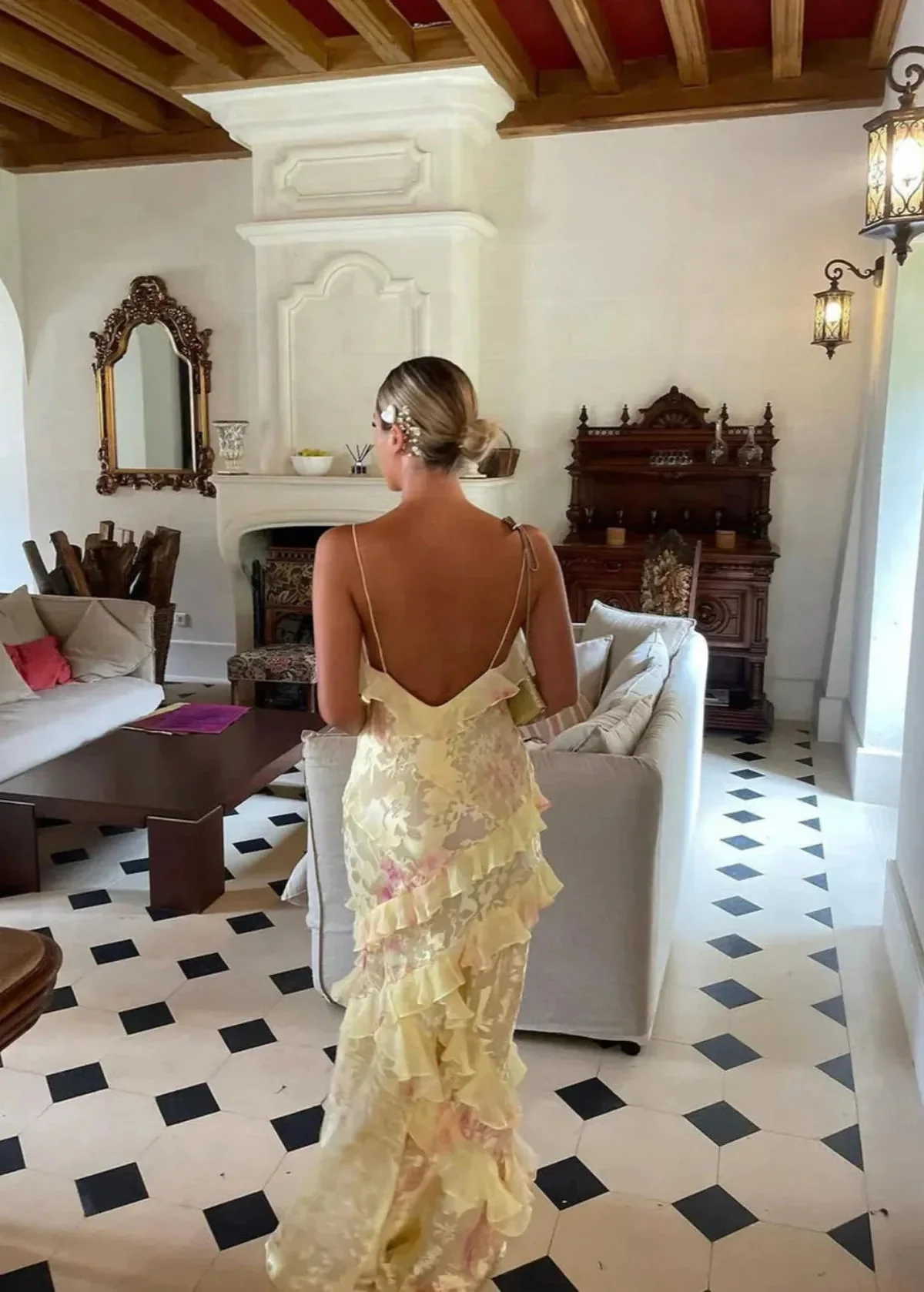 Airborne Summer Formal Maxi Dress - Image 4