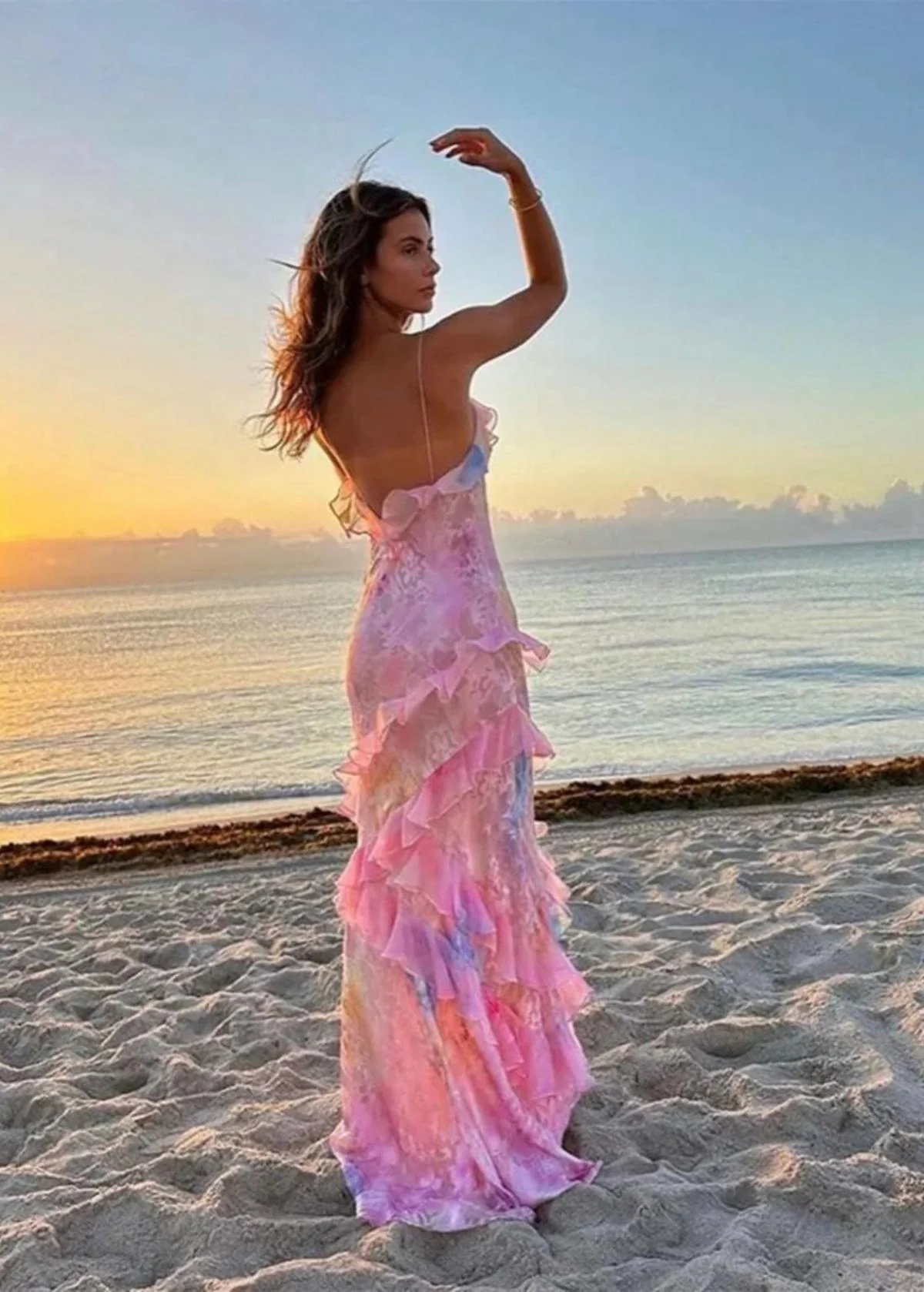 Airborne Summer Formal Maxi Dress - Image 9