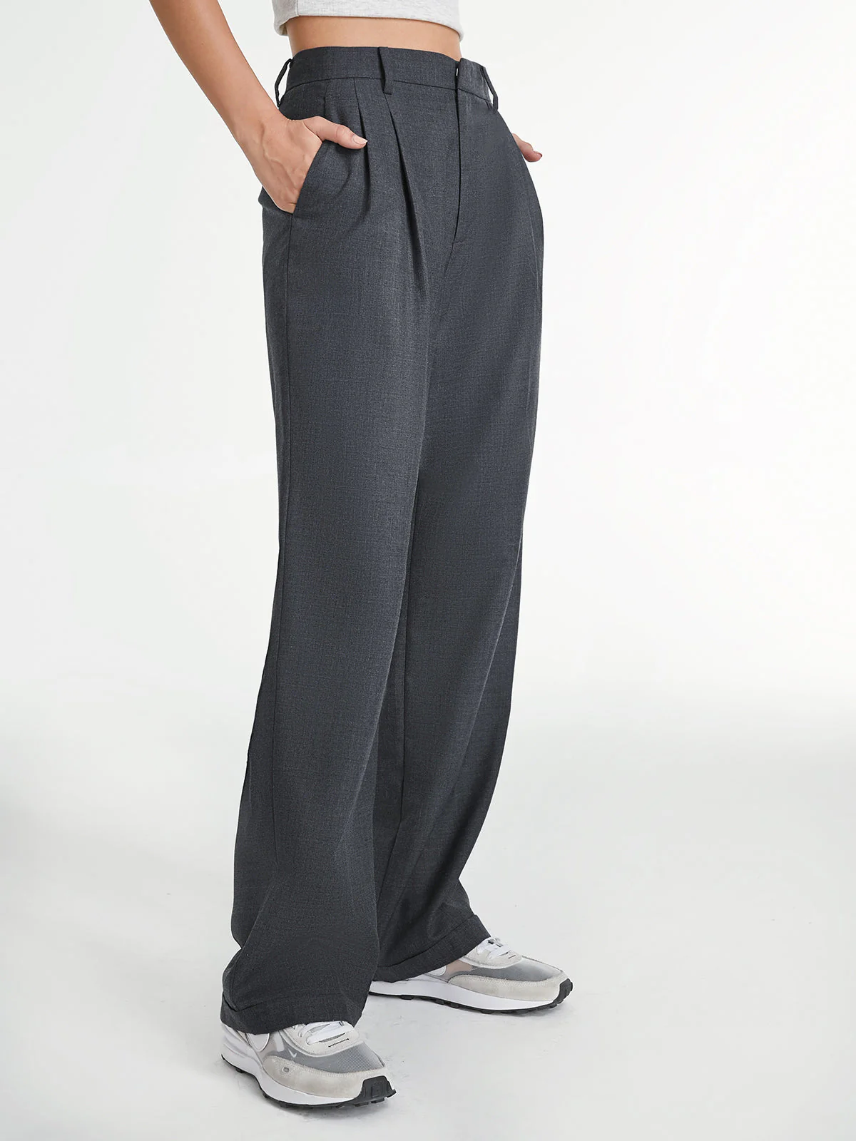 Tailored Straight Leg Dress Pants - Image 4