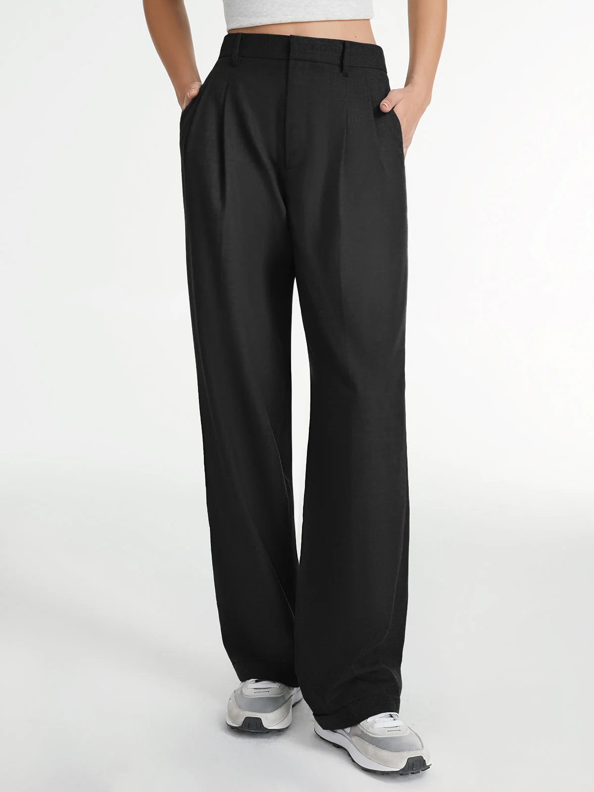 Tailored Straight Leg Dress Pants - Image 6