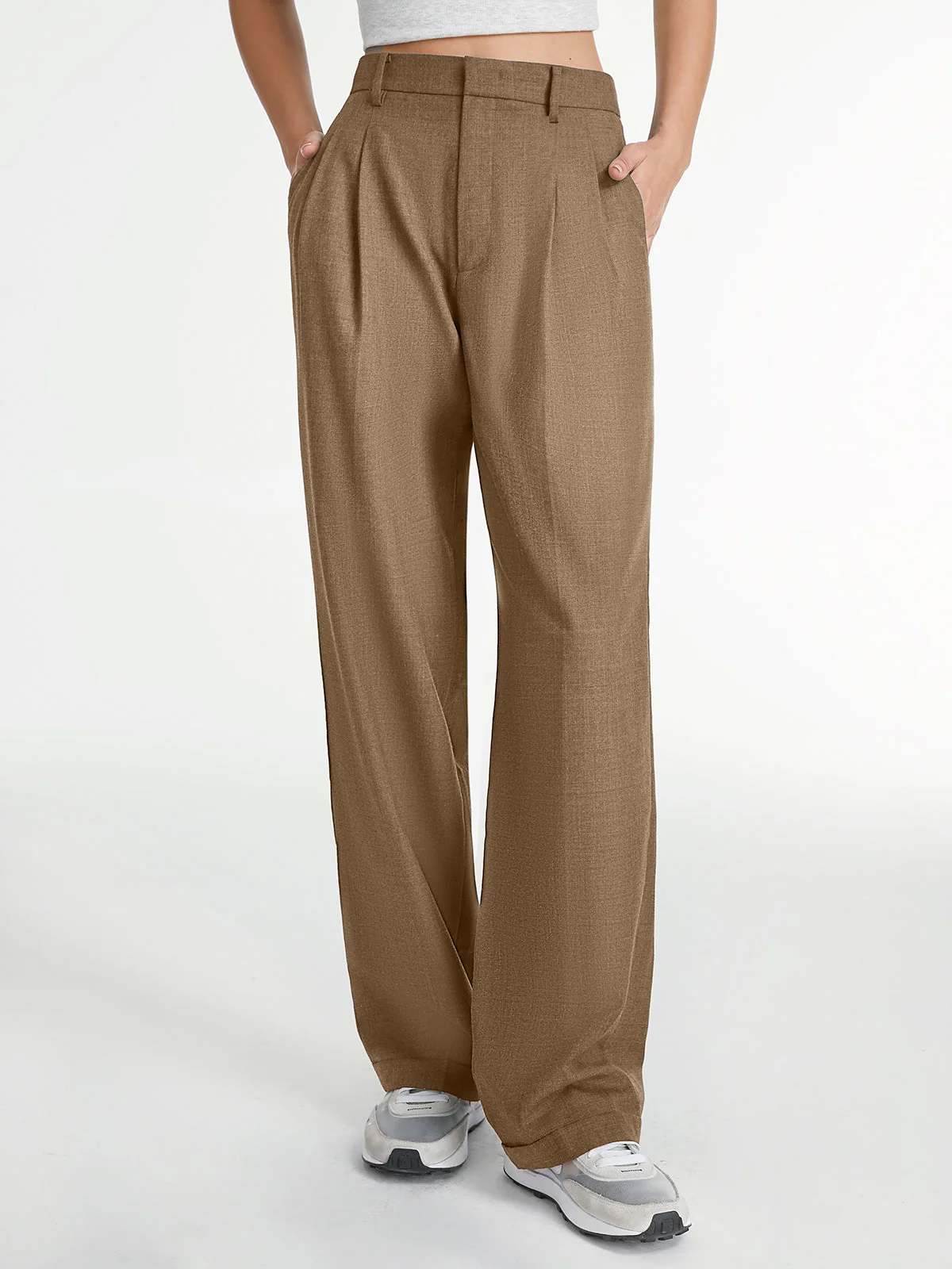 Tailored Straight Leg Dress Pants - Image 7