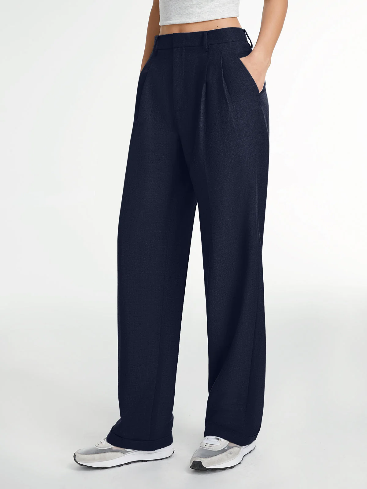 Tailored Straight Leg Dress Pants - Image 8