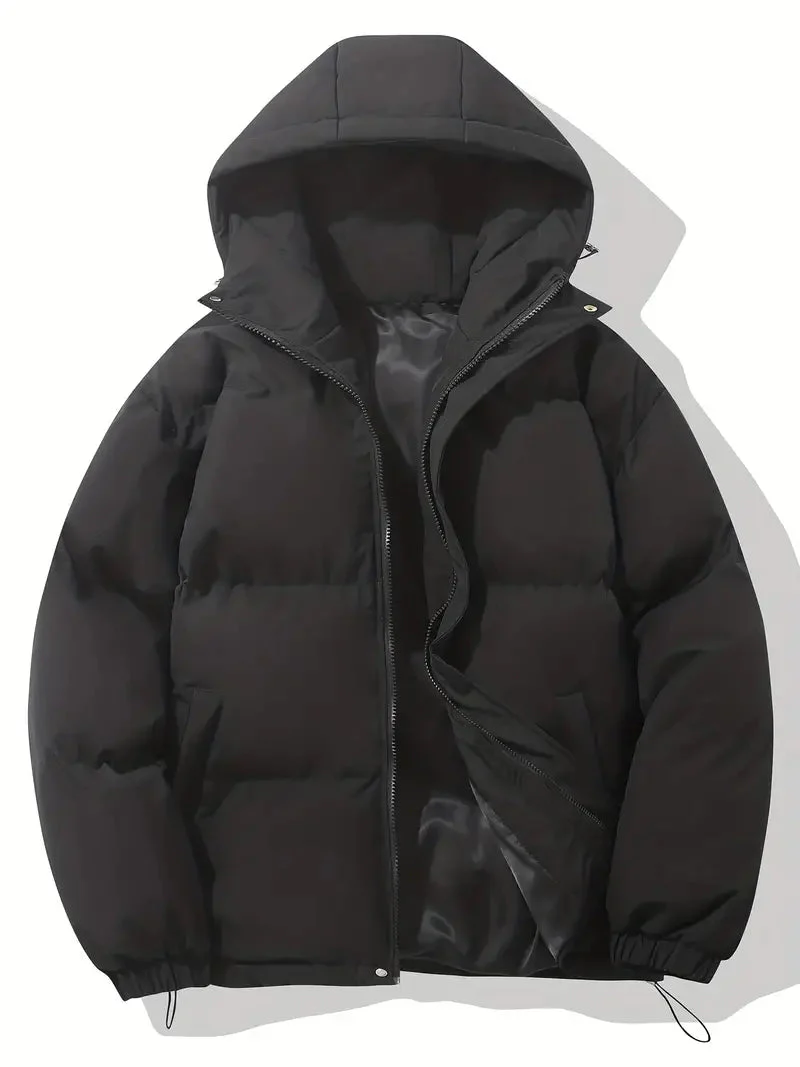 Women's Padded Winter Puffer Jacket with Hood - Image 13
