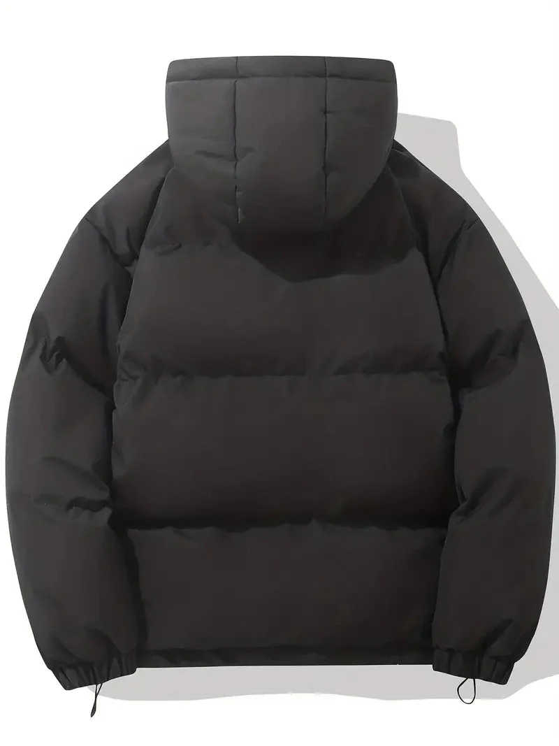 Women's Padded Winter Puffer Jacket with Hood - Image 6