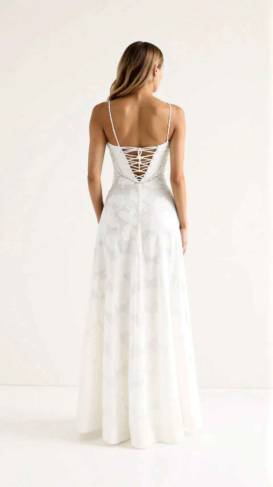 Annabelle Lace Wedding Guest Maxi Dress - Image 10