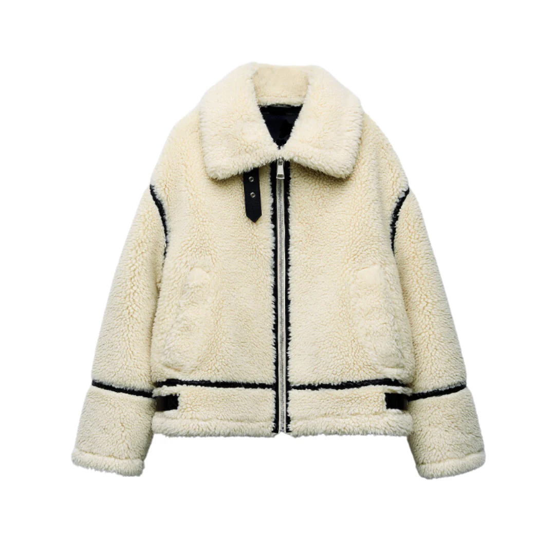 Women's Aspen Shearling Jacket - Image 2
