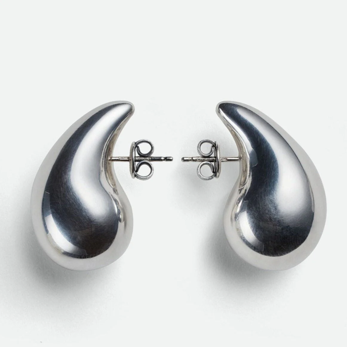Ava Polished Teardrop Earrings - Image 9
