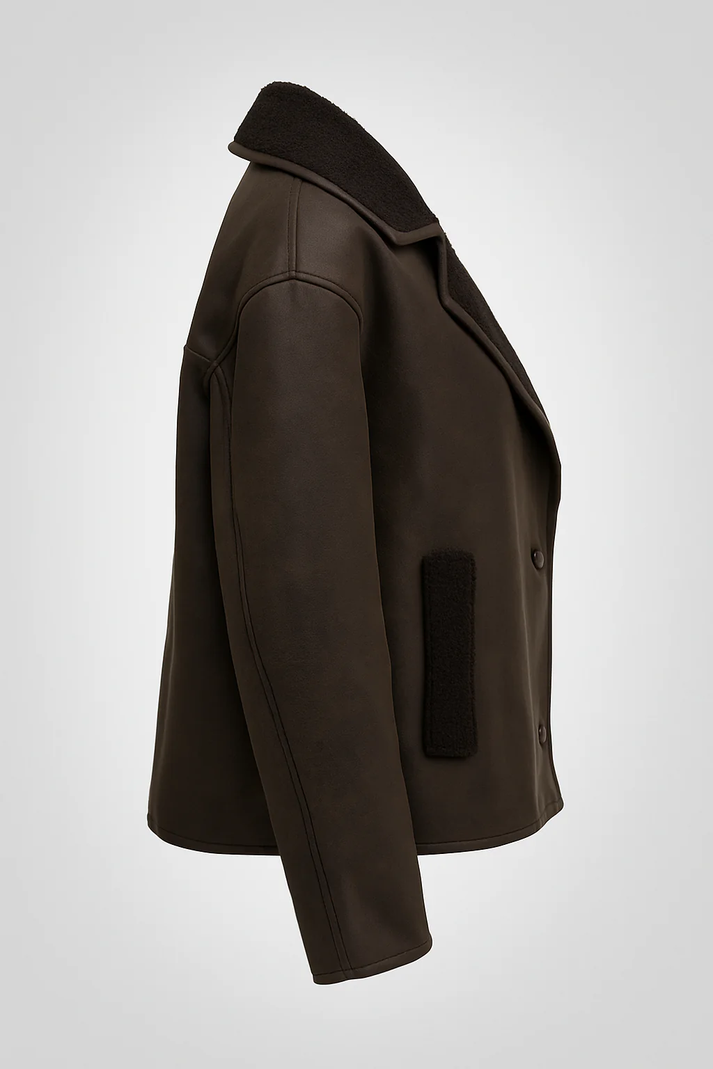 Women's Banbury Vintage Leather Jacket - Image 3