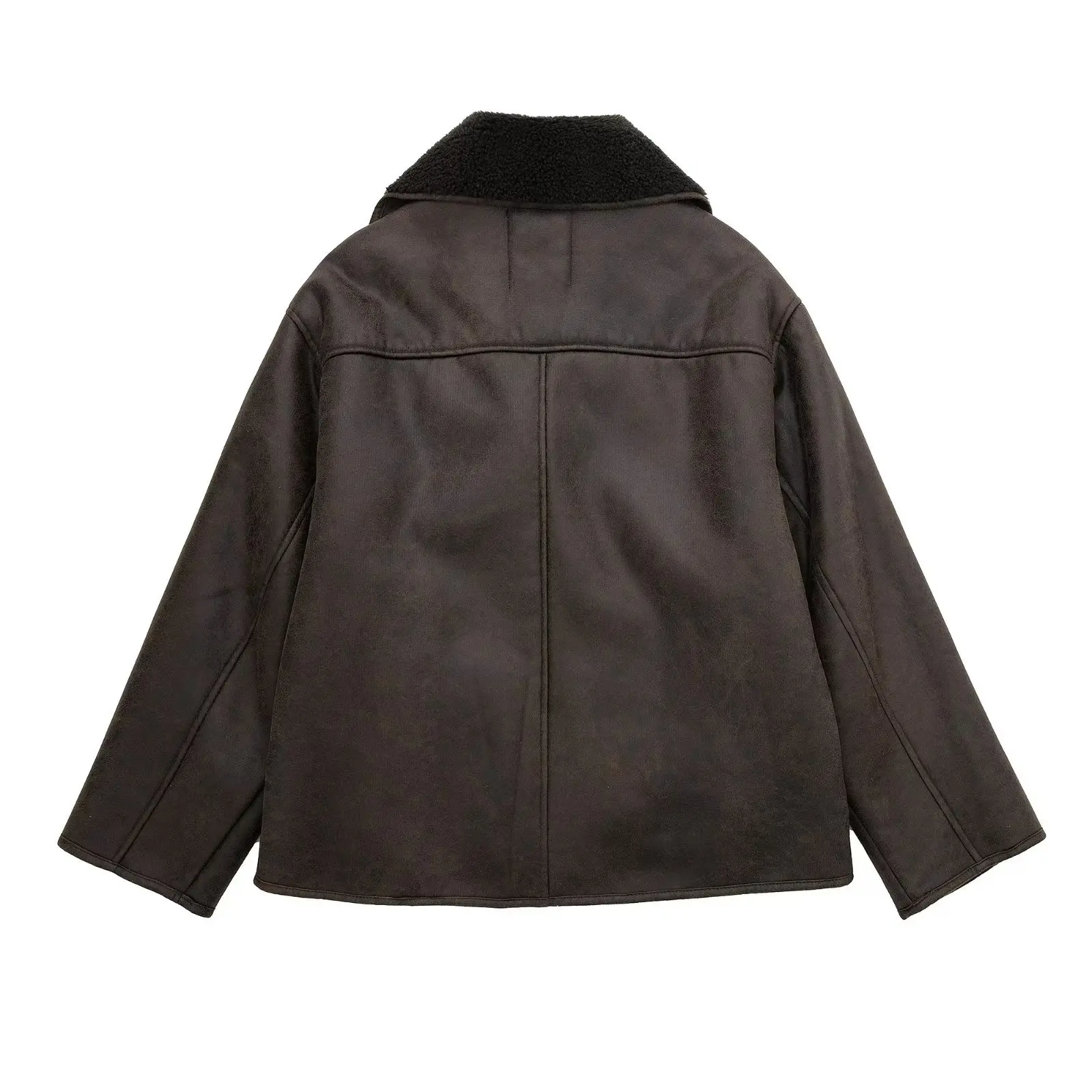 Women's Banbury Vintage Leather Jacket - Image 4