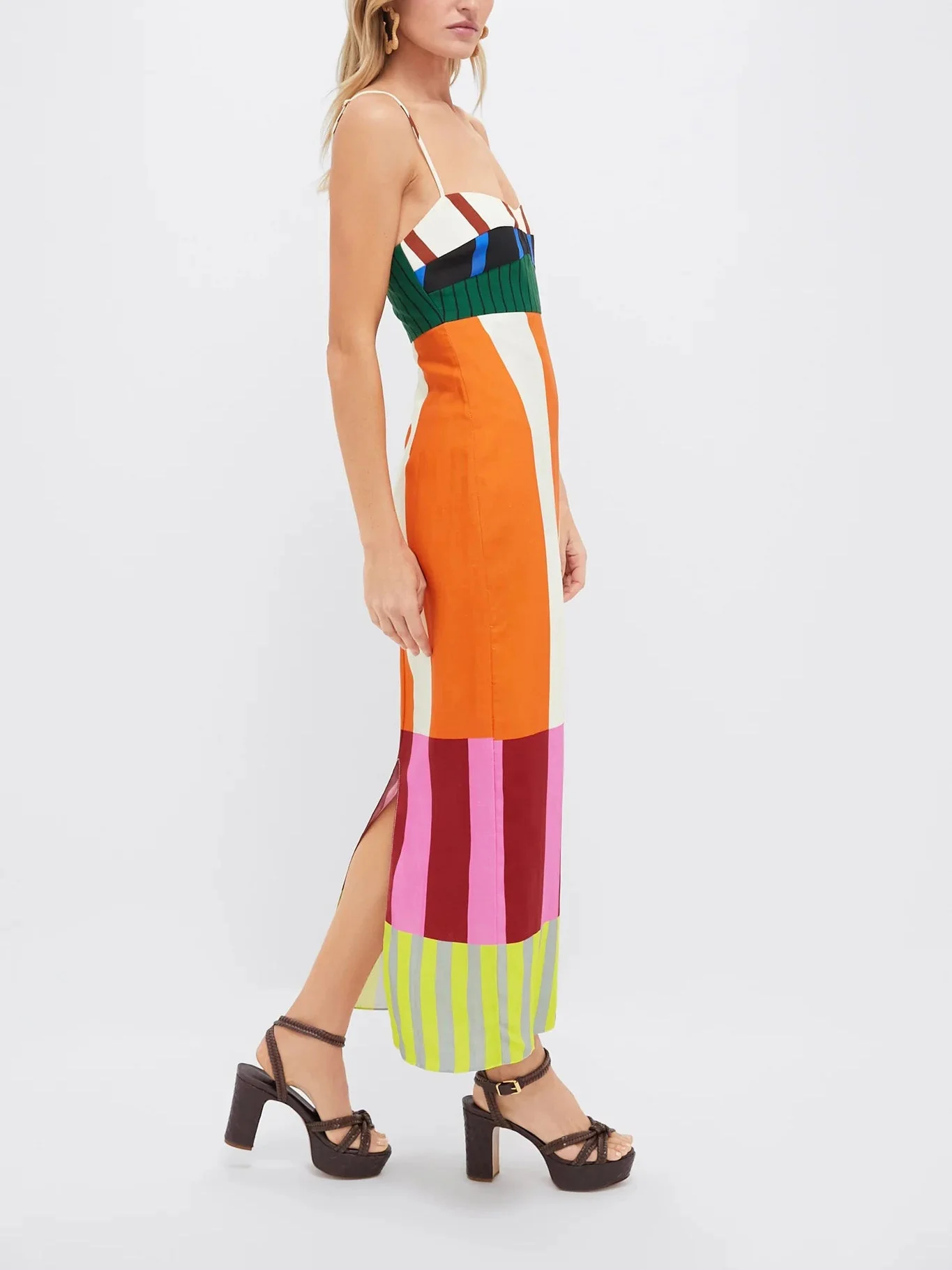Bengal Multi Paloma Summer Maxi Dress - Image 4