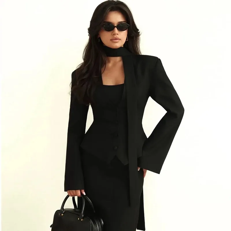 Blazer Jacket – V-Neck Casual Slim Fit for Autumn/Winter - Image 8