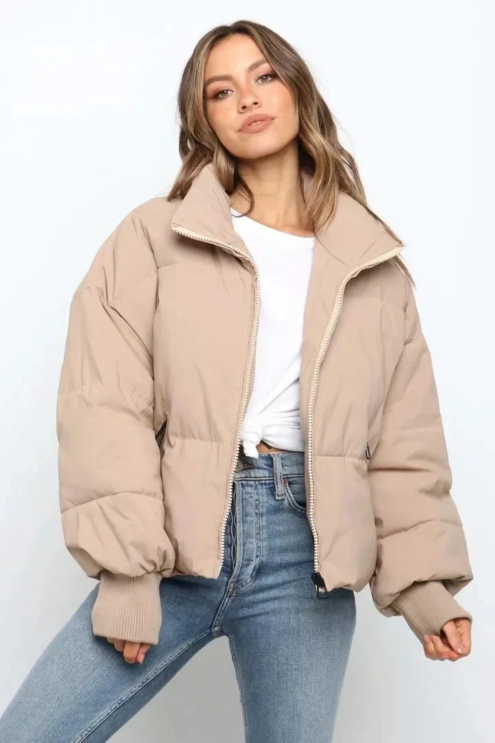 Women's Quilted Puffer Jacket - Image 2