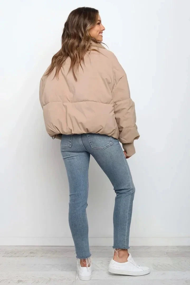 Women's Quilted Puffer Jacket - Image 3