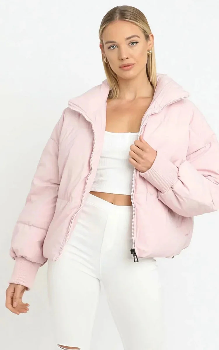 Women's Quilted Puffer Jacket - Image 7