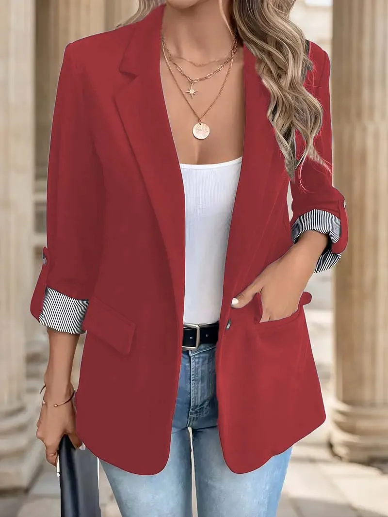 Casual Suit Jacket – Elegant Slim Fit Design for Versatile Day-to-Night Wear - Image 6
