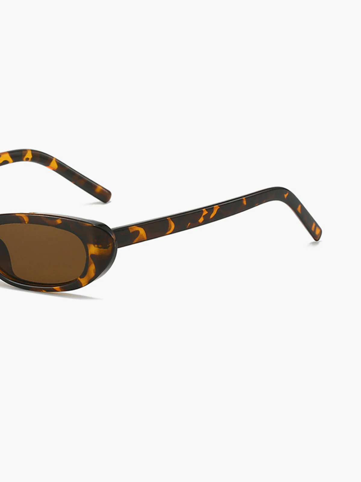 Tortoise Cat Eye Sunglasses - Image 4