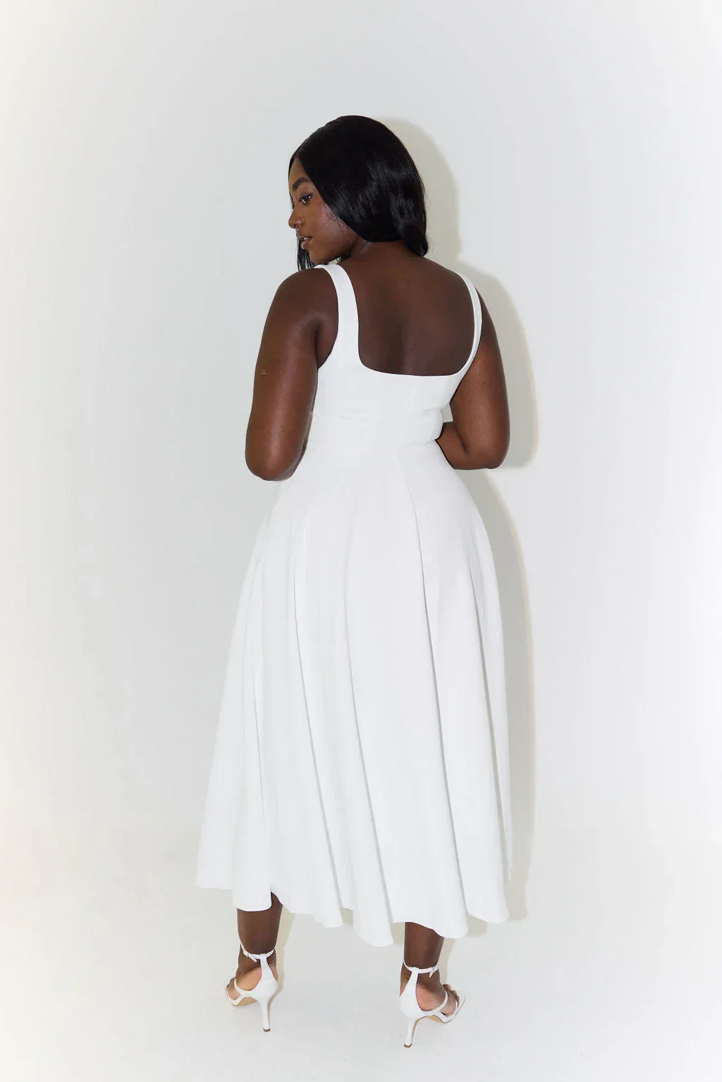 Celeste Charm Cocktail Midi Dress - Image 5