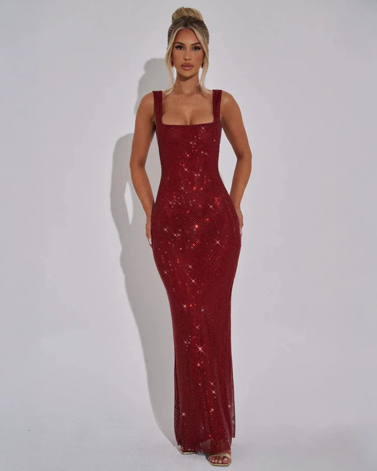 Celeste Embellished Formal Evening Grown