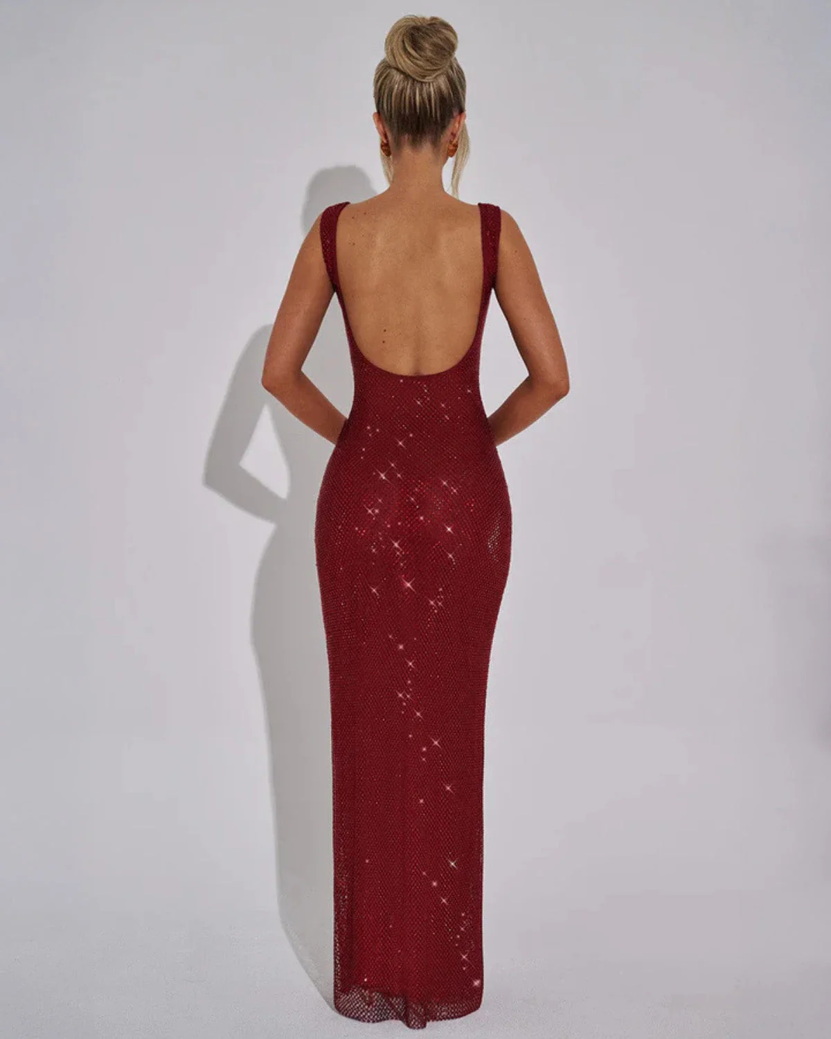 Celeste Embellished Formal Evening Grown - Image 5