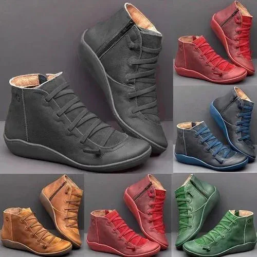 Women's High Quality Faux Leather Boots - Image 4