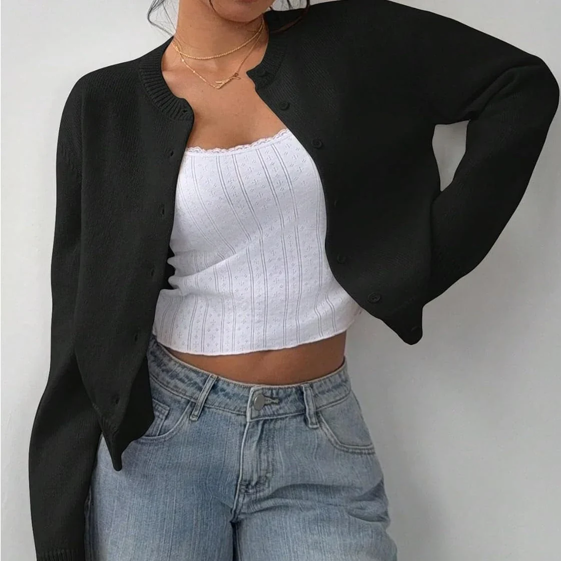 Women's Classic Cardigan - Image 7