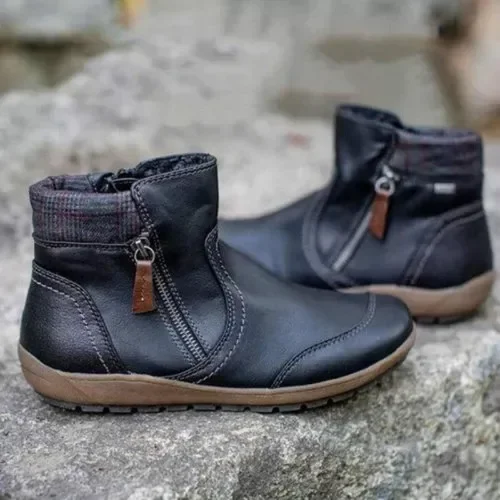 Women's Comfortable Waterproof Boots With Slip-Resistant Sole - Image 3