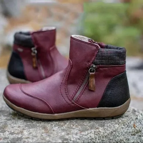 Women's Comfortable Waterproof Boots With Slip-Resistant Sole - Image 6