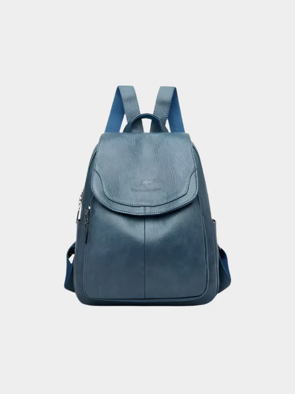 Faux Leather Backpack - Image 2