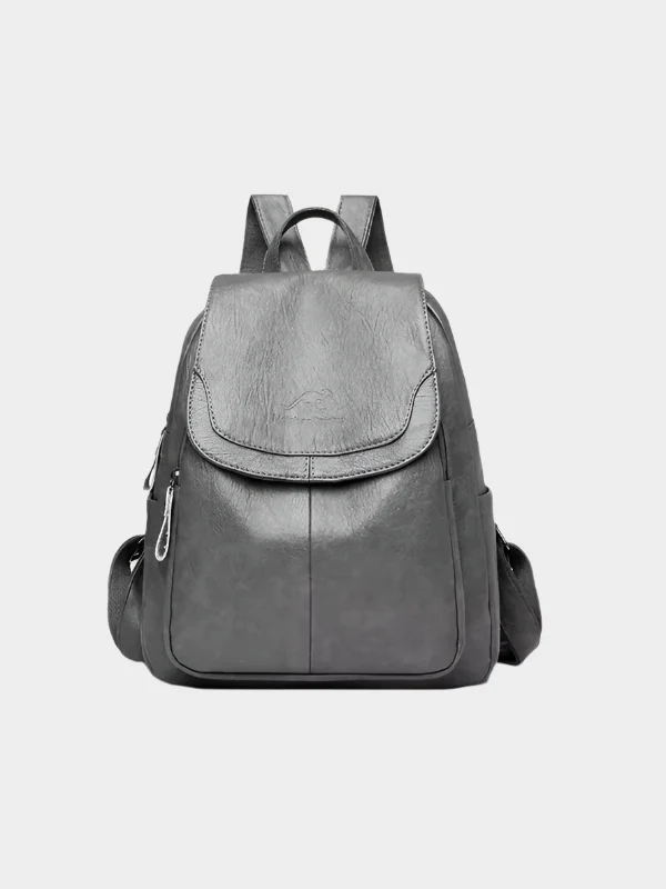 Faux Leather Backpack - Image 8