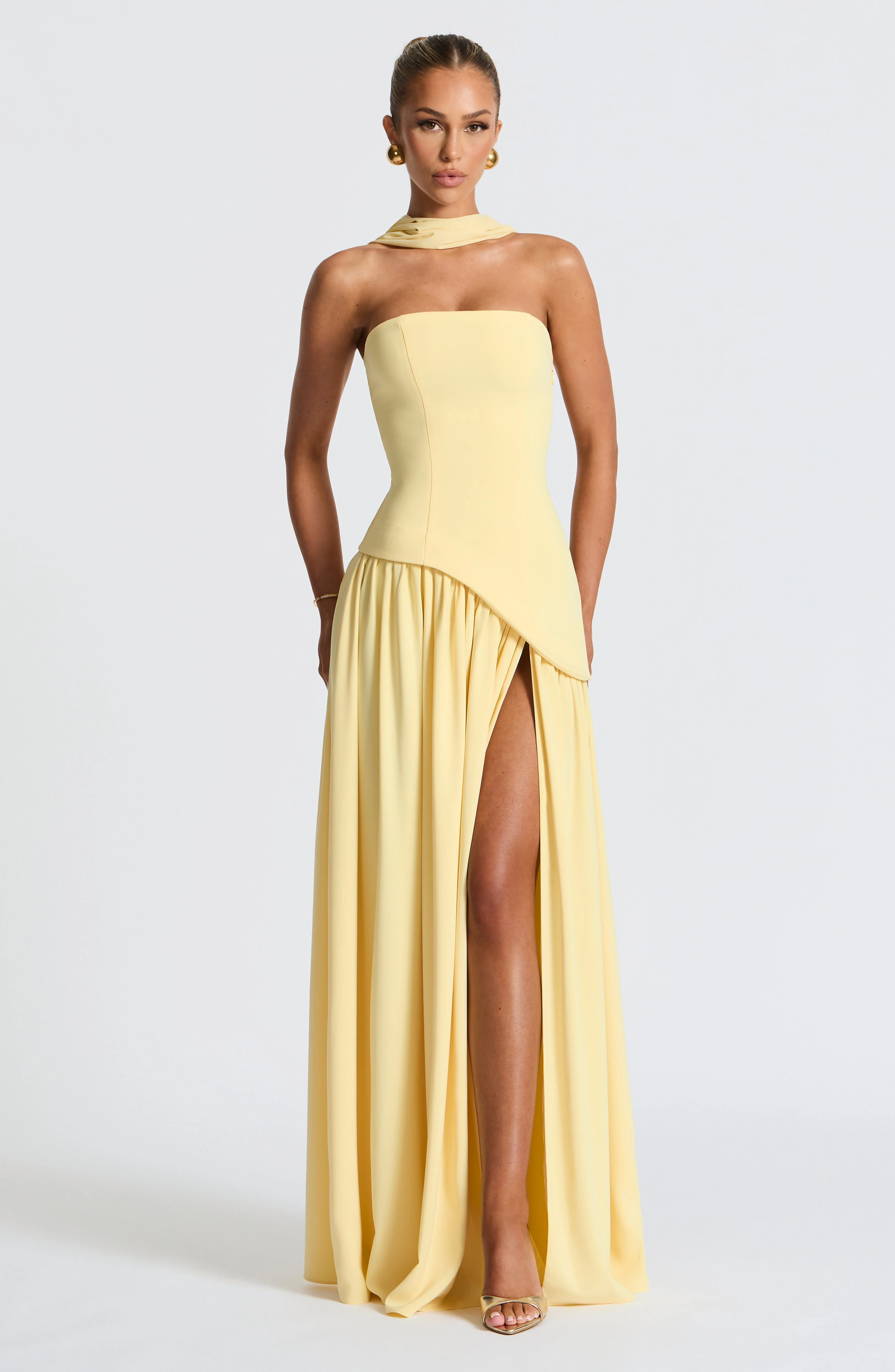Tessa Strapless Maxi Dress - Image 6