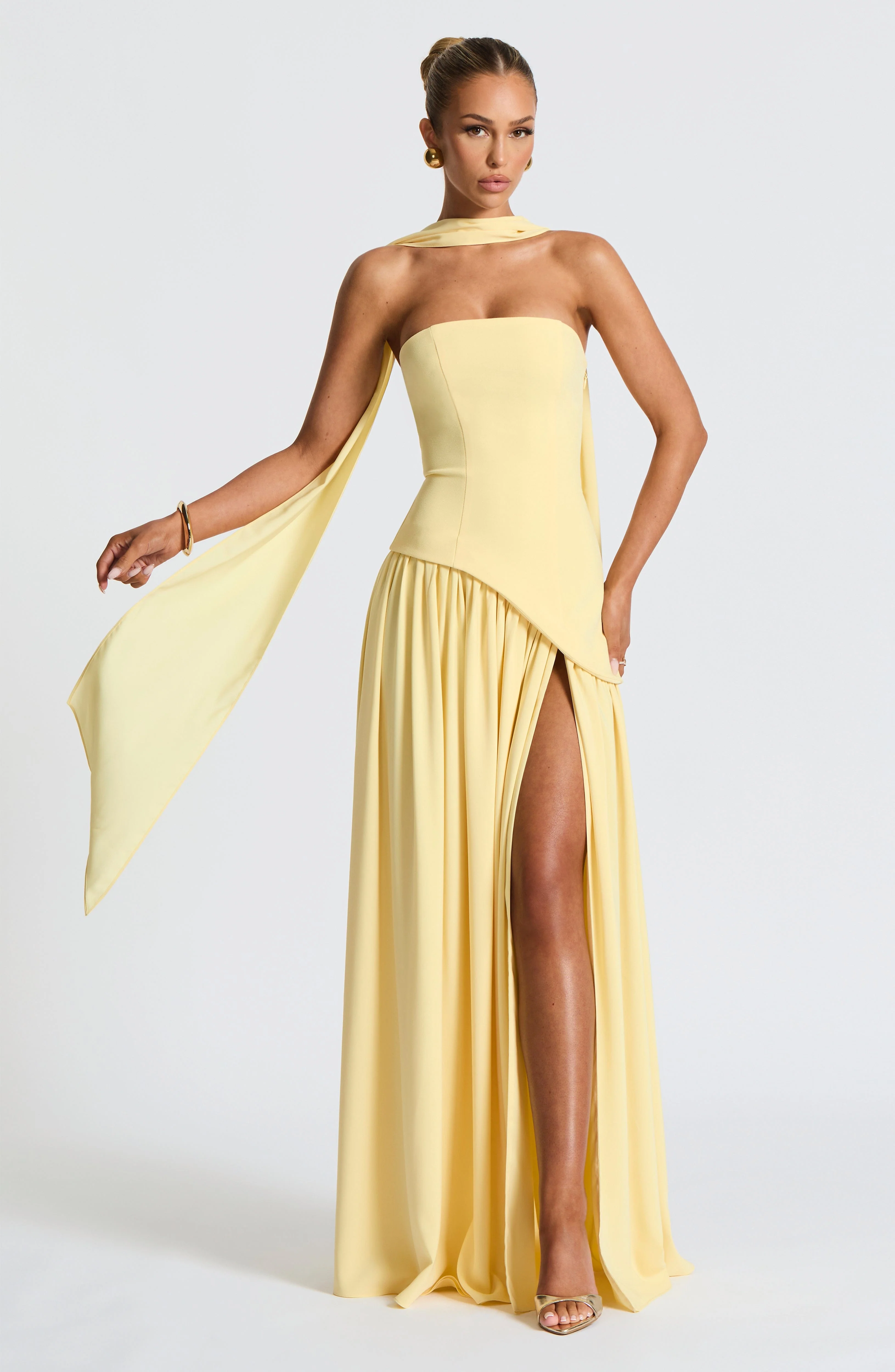 Tessa Strapless Maxi Dress - Image 7