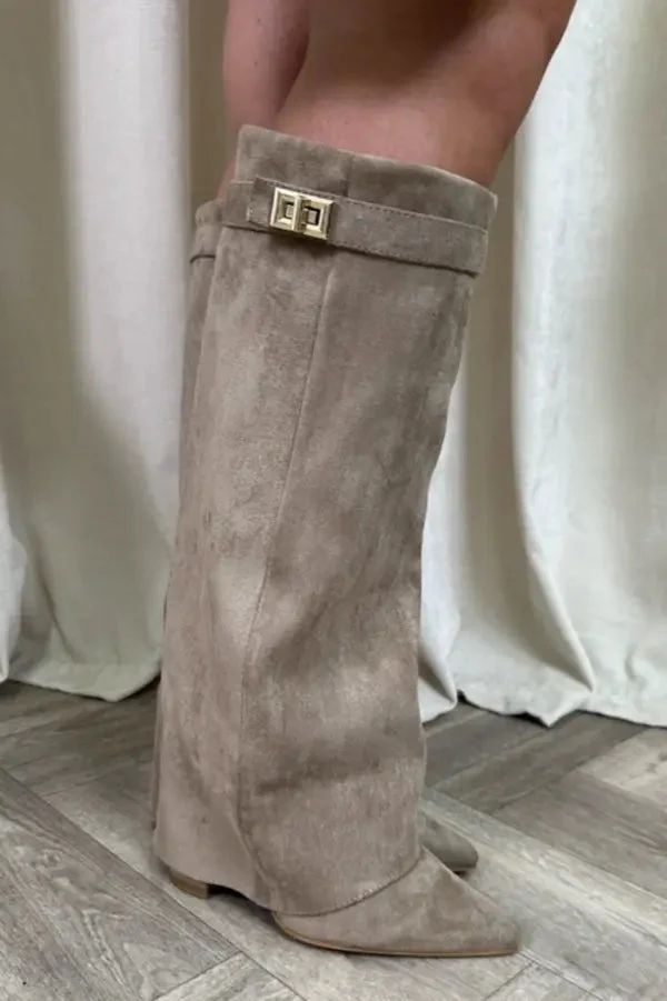Elegant Women's Knee High Boots - Image 6