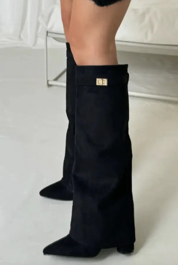 Elegant Women's Knee High Boots - Image 8