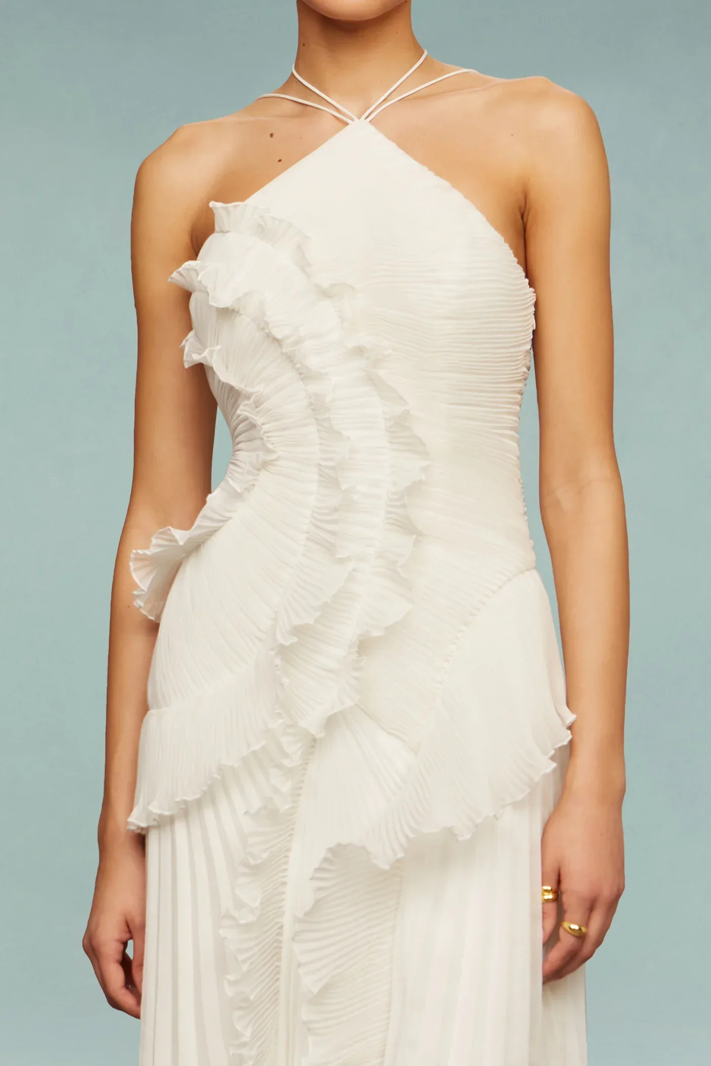 Emma Ruffle Maxi Dress - Image 6