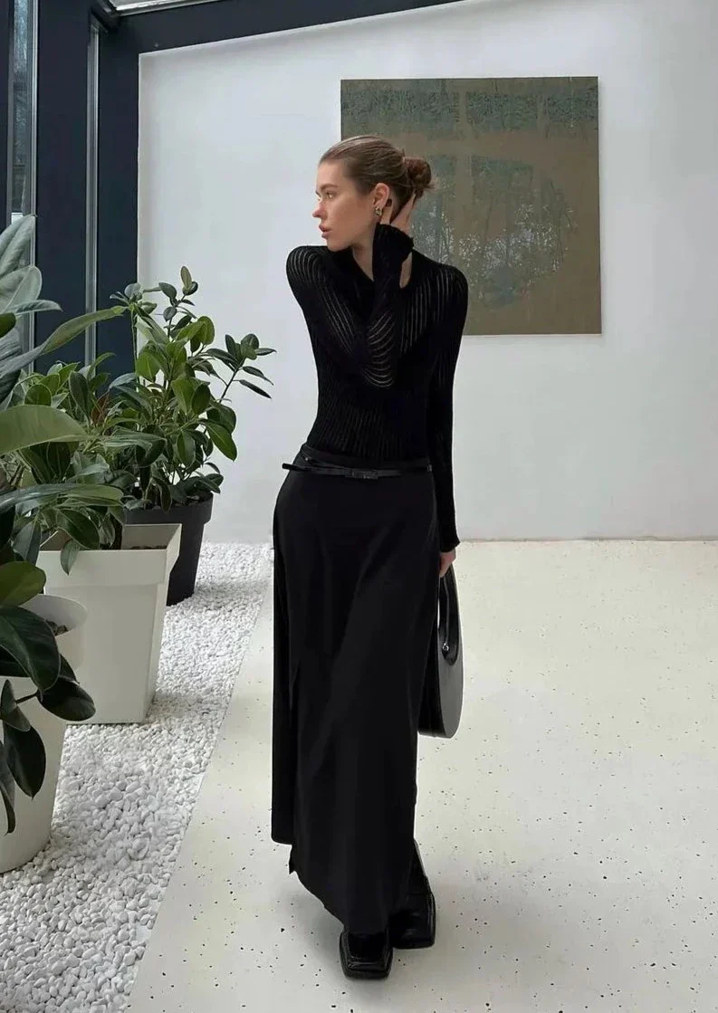 Erika Sheer Wool Top - Image 6