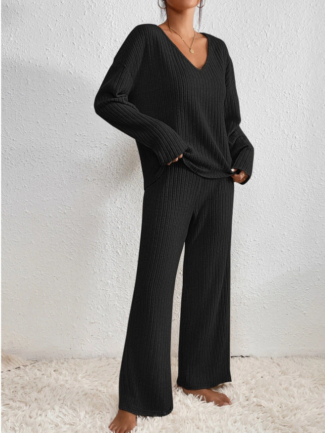 Evangeline Ribbed Knit Lounge Set - Image 3