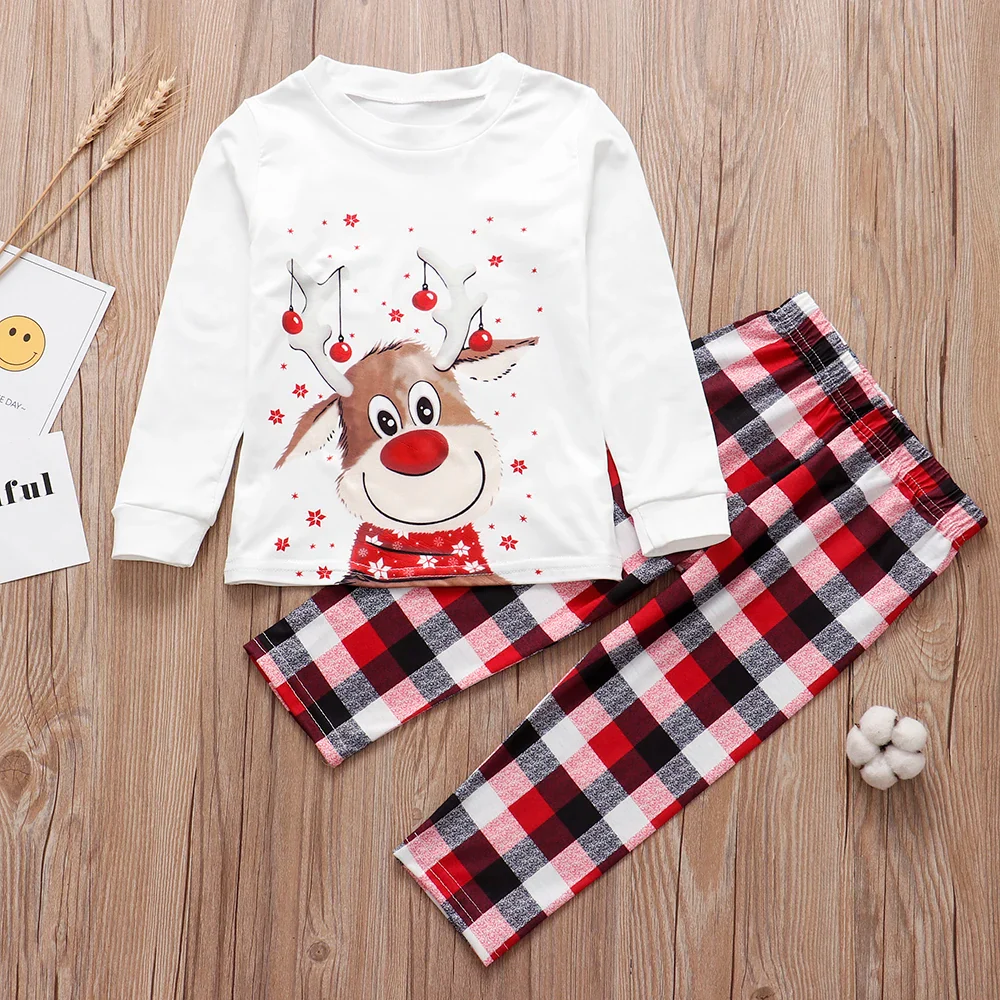 Family Matching Christmas Raindeer Pyjamas Set - Image 3
