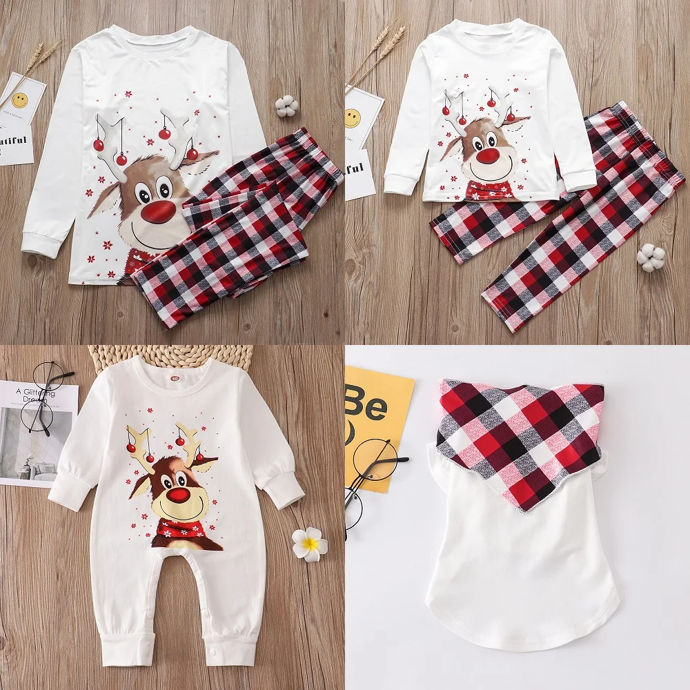 Family Matching Christmas Raindeer Pyjamas Set - Image 7