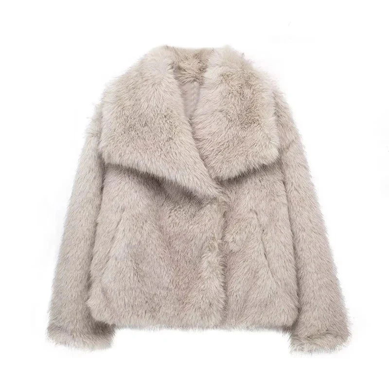 Women's Ferryhill Faux Fur Coat - Image 2