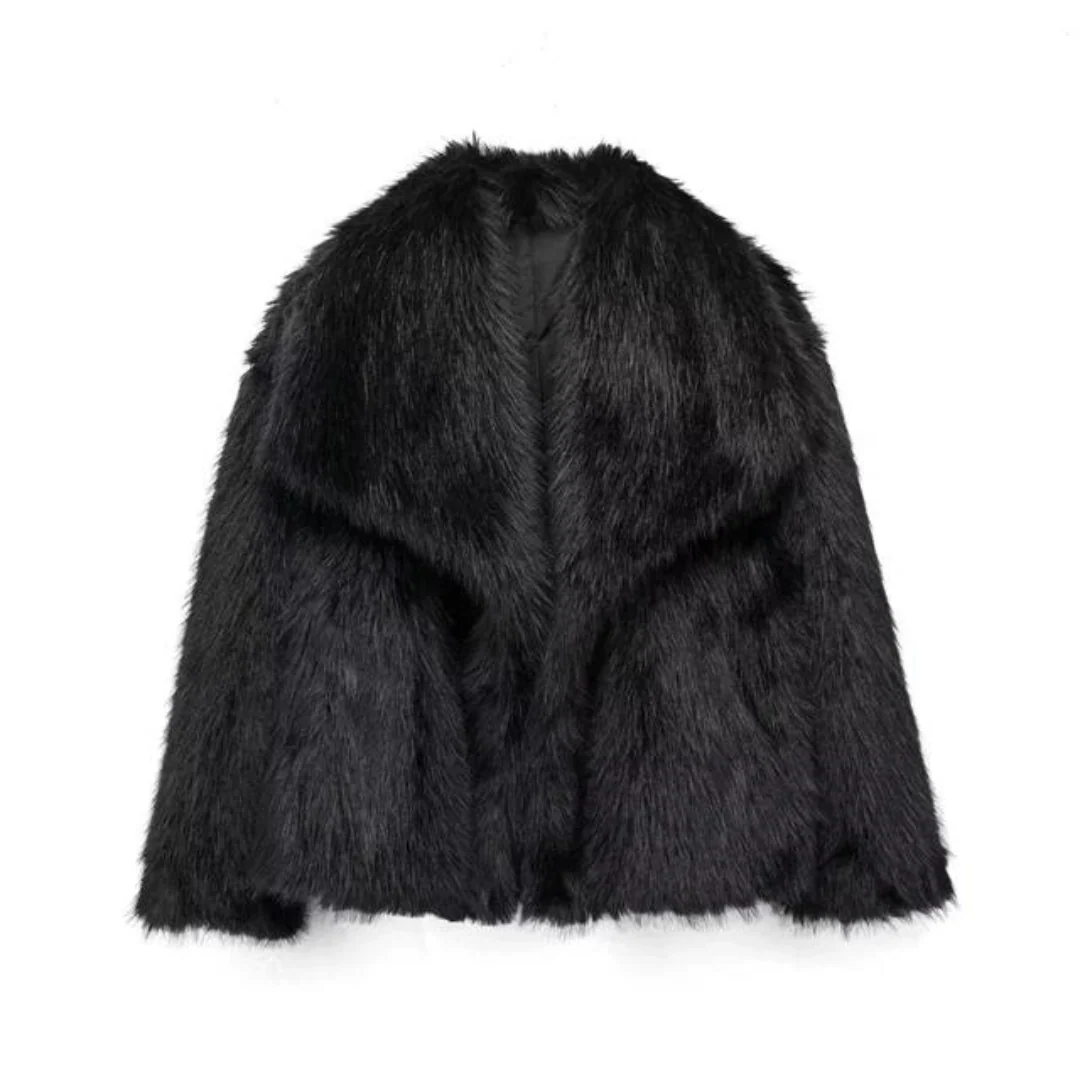 Women's Ferryhill Faux Fur Coat - Image 6