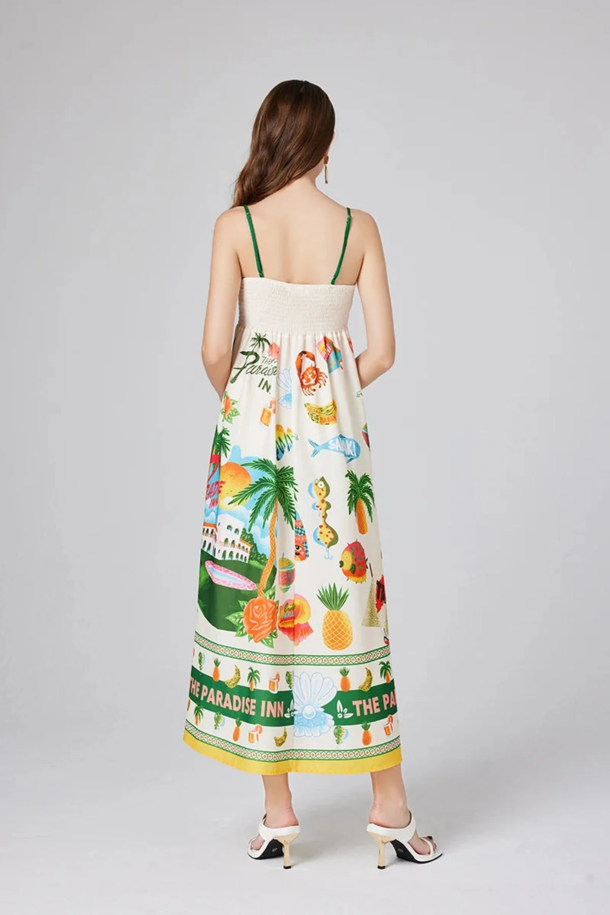Floral Beach Summer Maxi Dress - Image 2