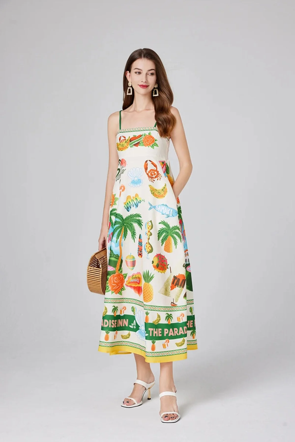 Floral Beach Summer Maxi Dress - Image 4