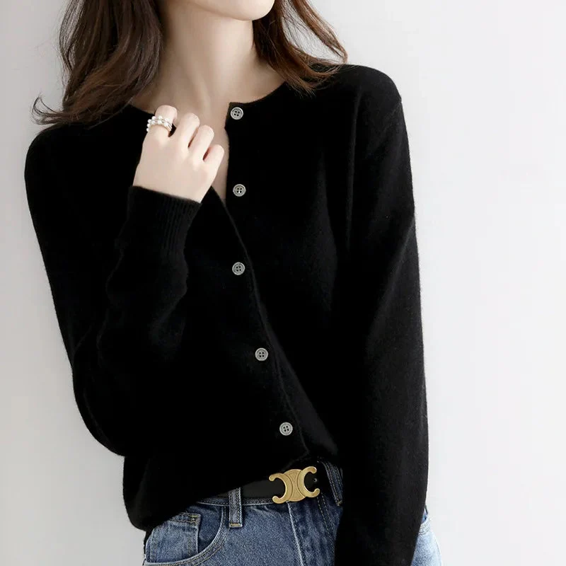 Soft Button Cardigan - Image 3