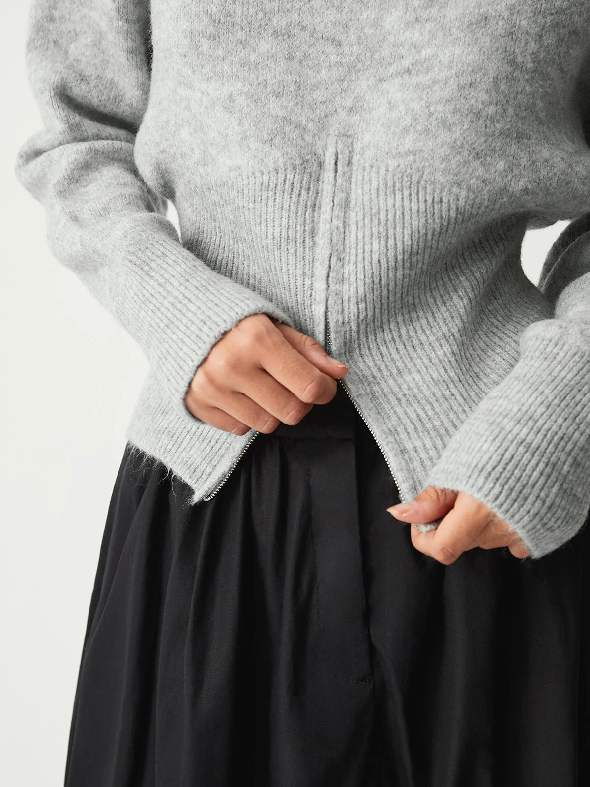 Half Zip Knit Sweater - Image 6