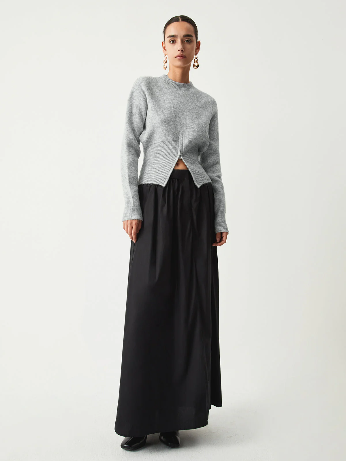 Half Zip Knit Sweater - Image 7