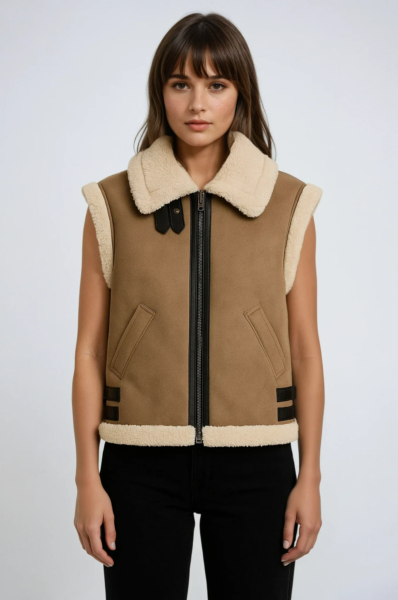Women's Hamptons Shearling Vest
