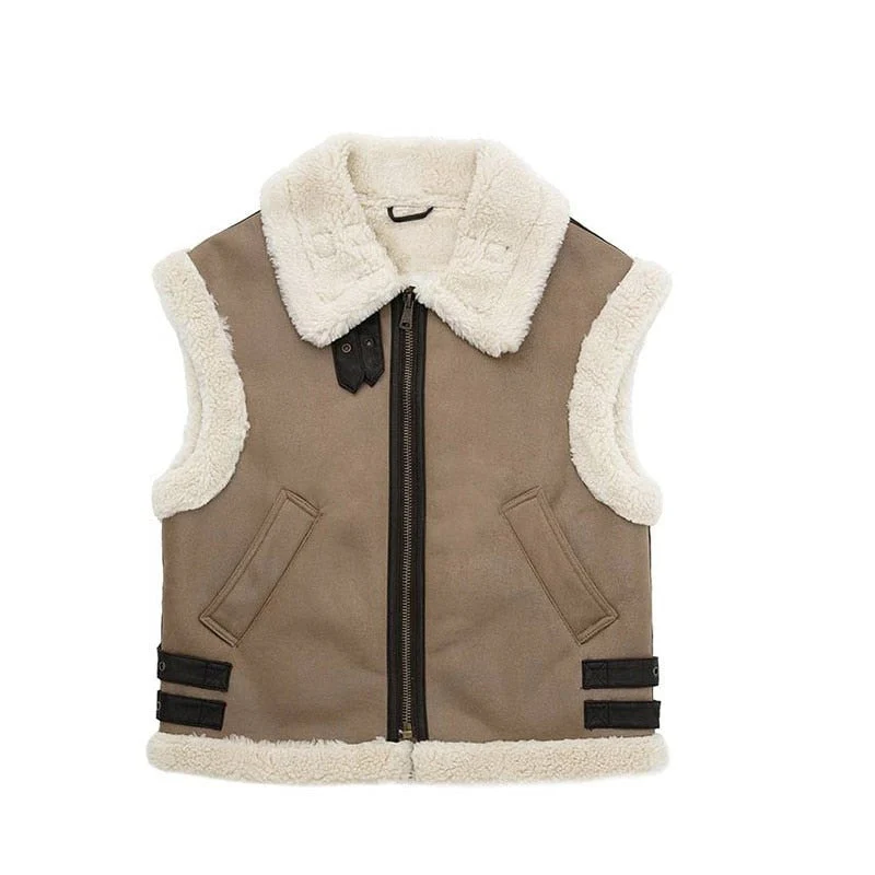 Women's Hamptons Shearling Vest - Image 2