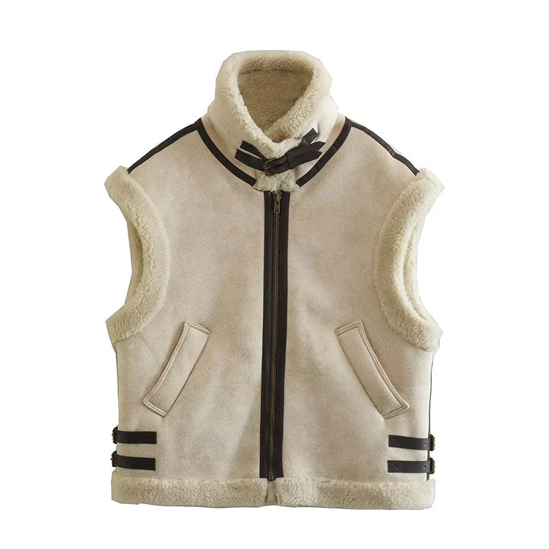 Women's Hamptons Shearling Vest - Image 3